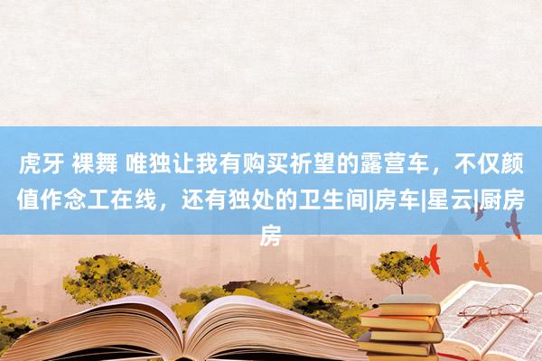 虎牙 裸舞 唯独让我有购买祈望的露营车，不仅颜值作念工在线，还有独处的卫生间|房车|星云|厨房